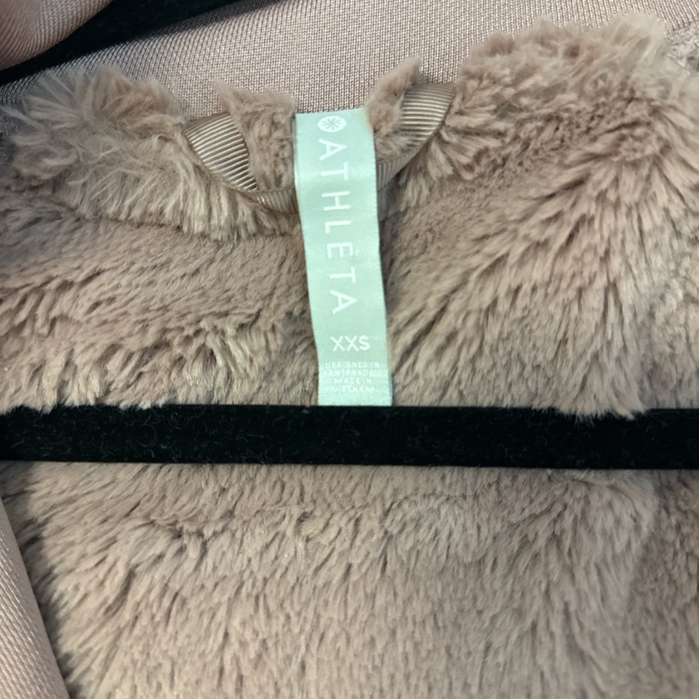 Athleta Dusty Pink Full-Zip Hoodie - Picture 2 of 4